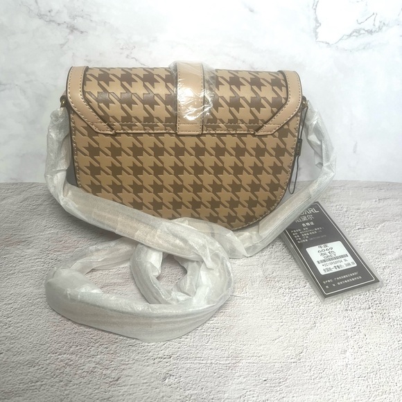 MOVDARL Hounds tooth Saddle Bag - Picture 2 of 6